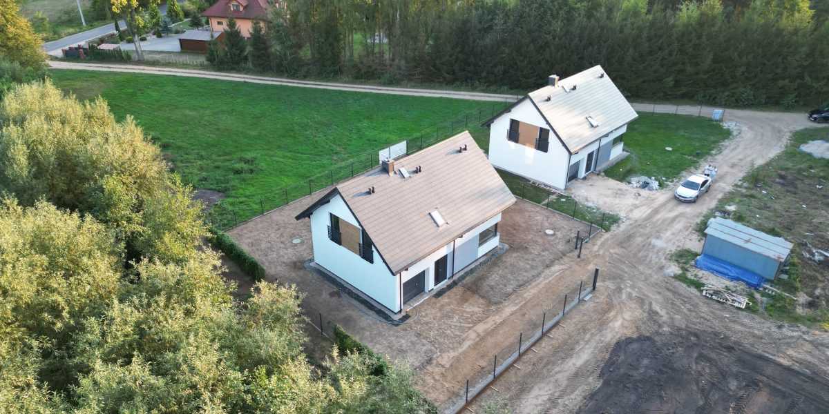 filmowanie dronem w Sokółce w ramach zlecenia na prezentację nieruchomości z lotu ptaka